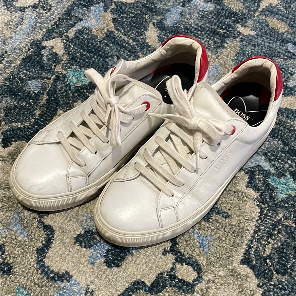Hugo boss leather sneaker